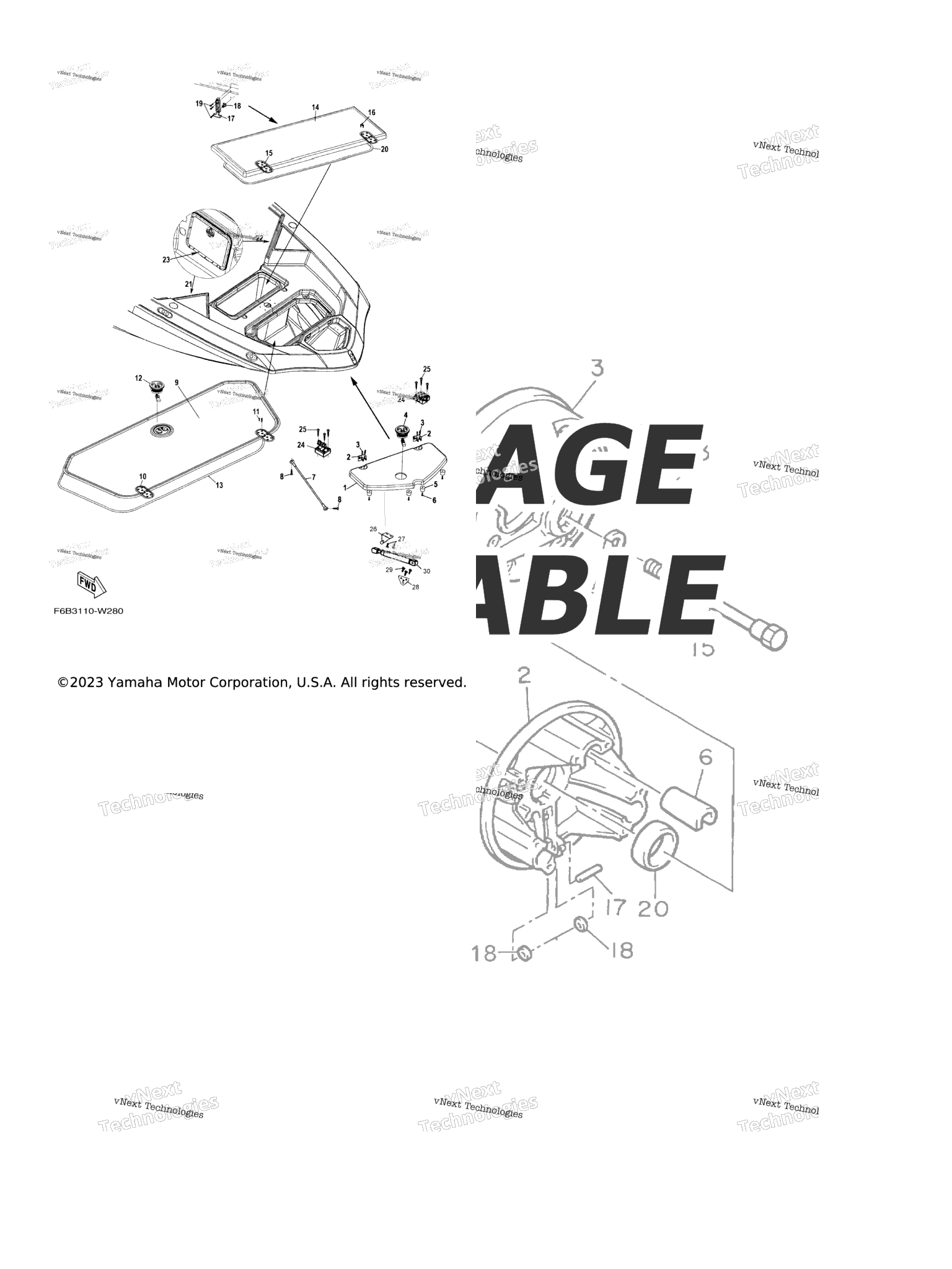 Схема узла Люки Палубы 1