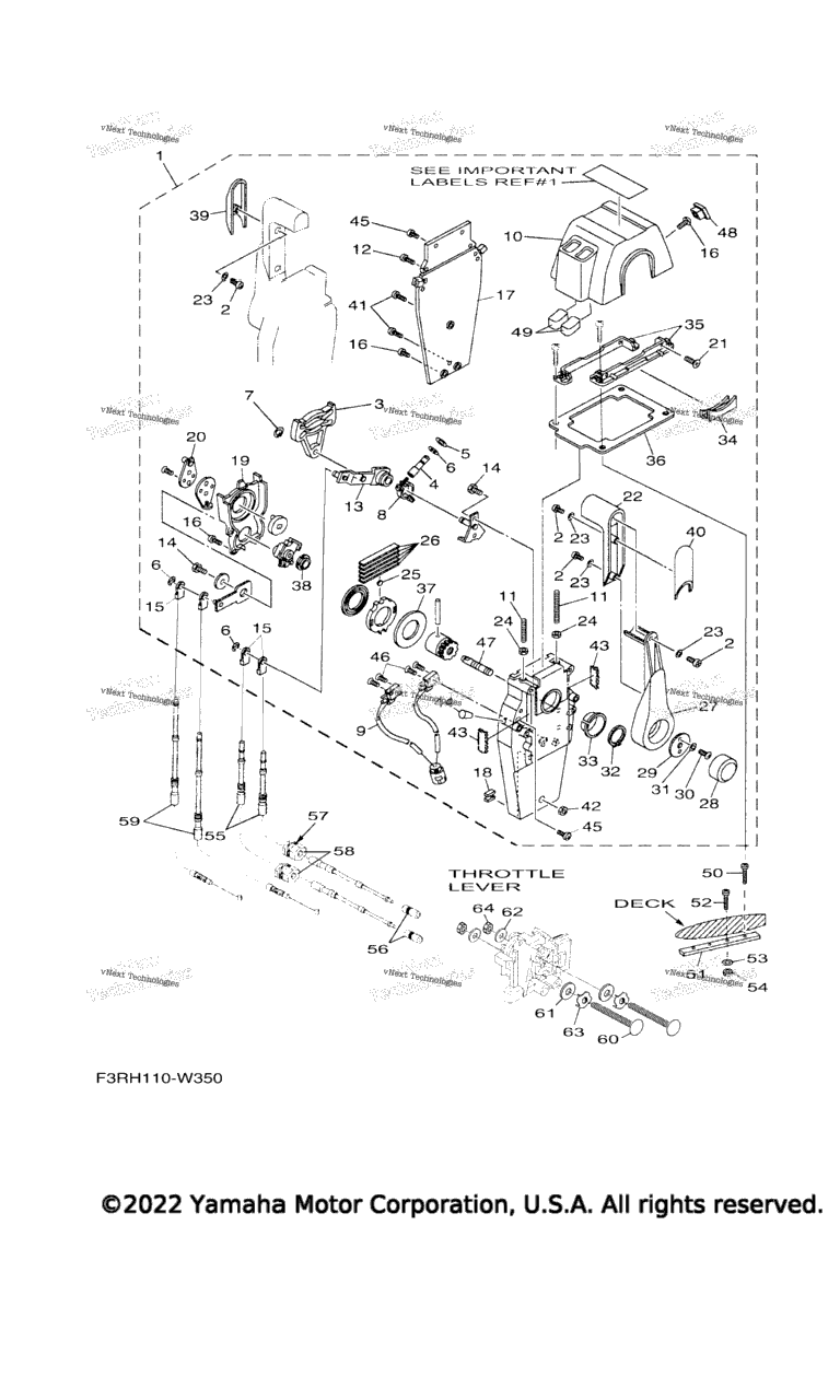 Схема узла Управляющий Трос
