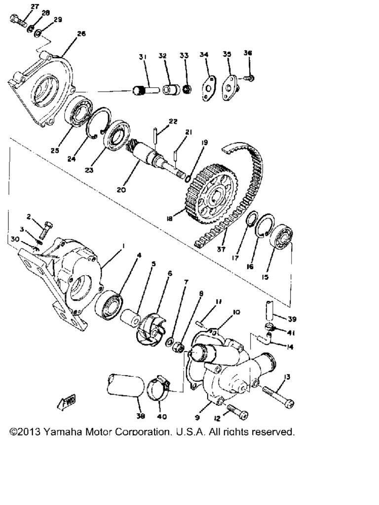 Схема узла Водяные Насосы