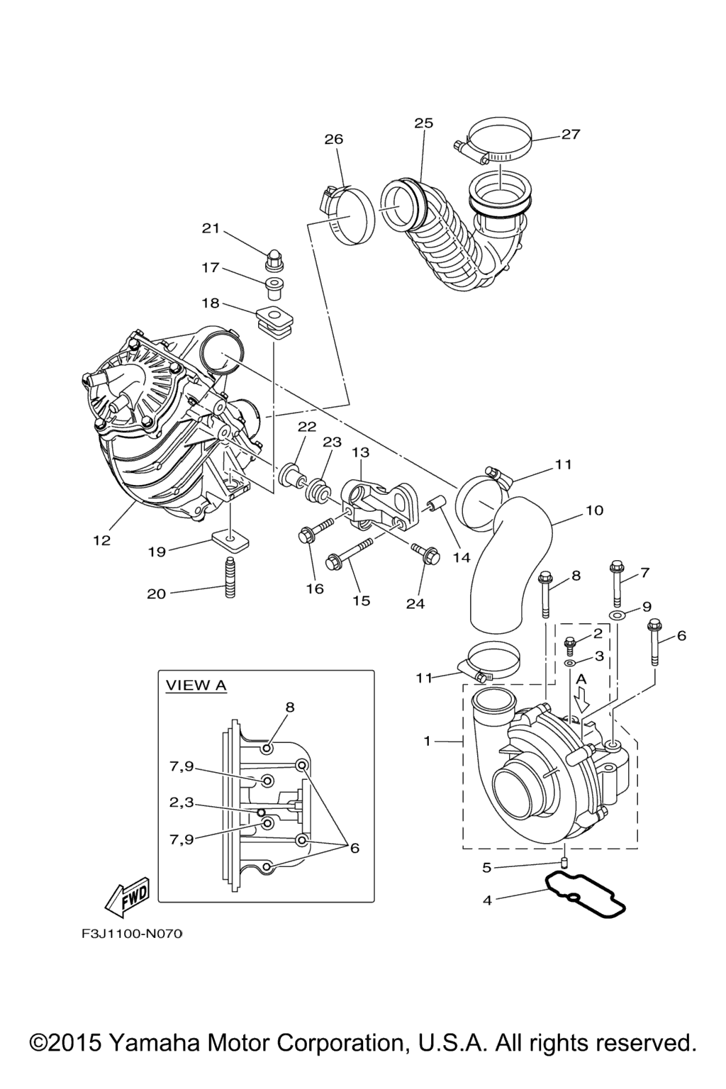 Схема узла Впуск 2