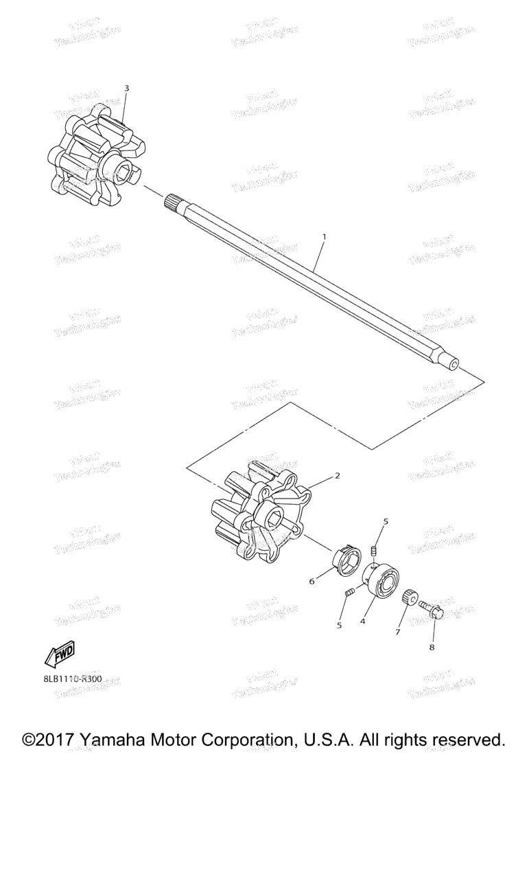 Схема узла Привод Гусеницы 1