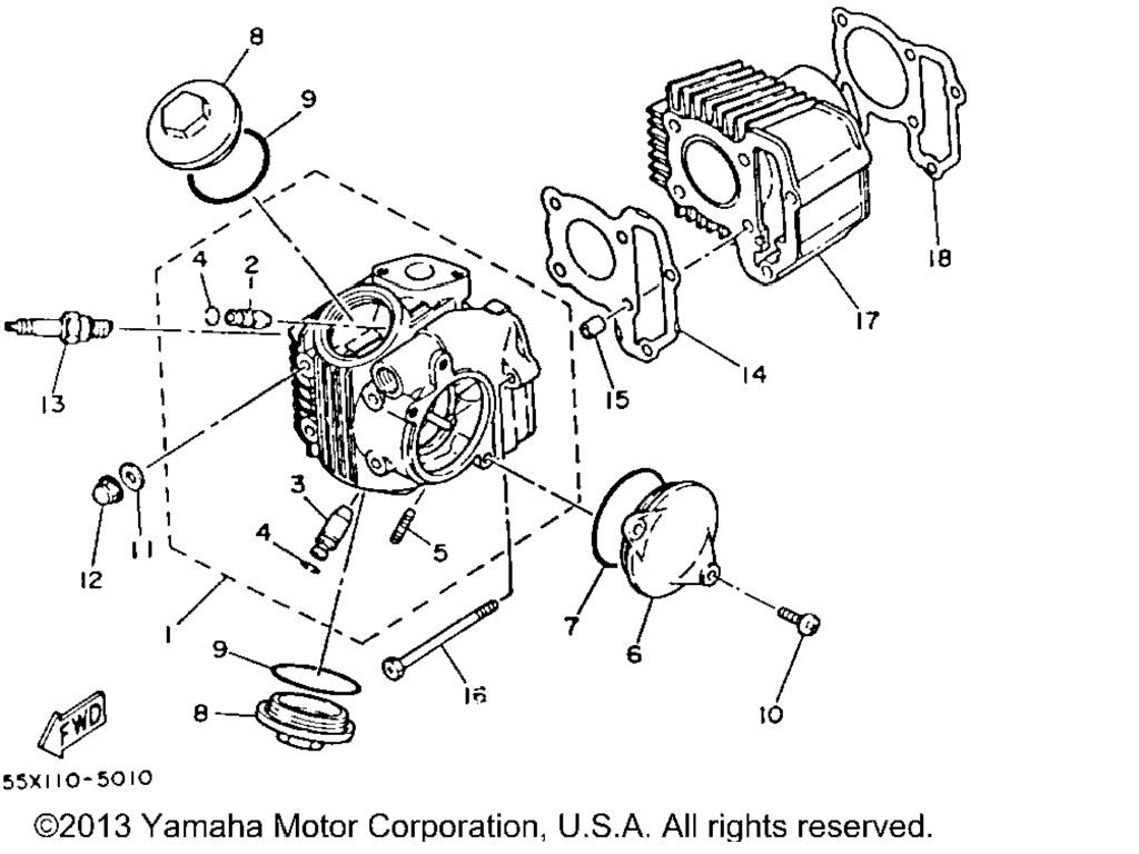 Схема узла Цилиндры
