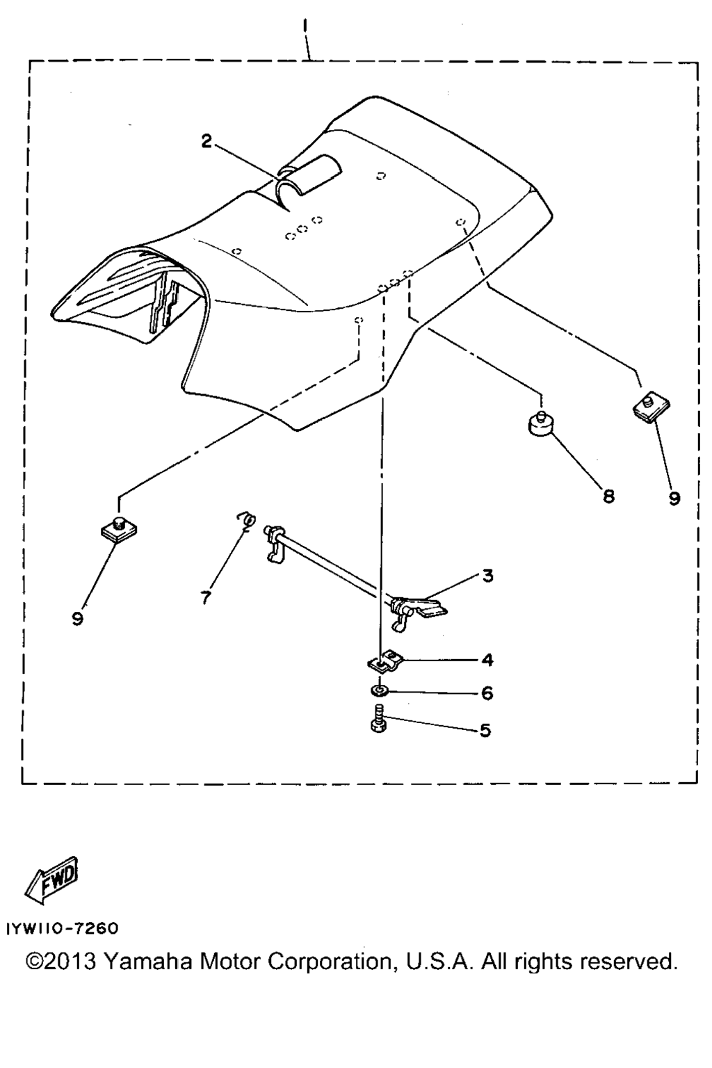 Схема узла Сиденья