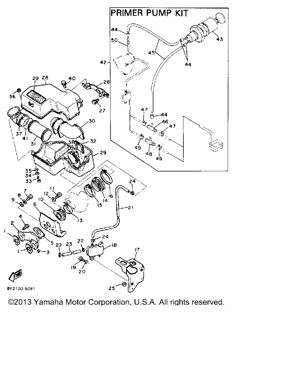 Схема узла Воздушные Фильтры