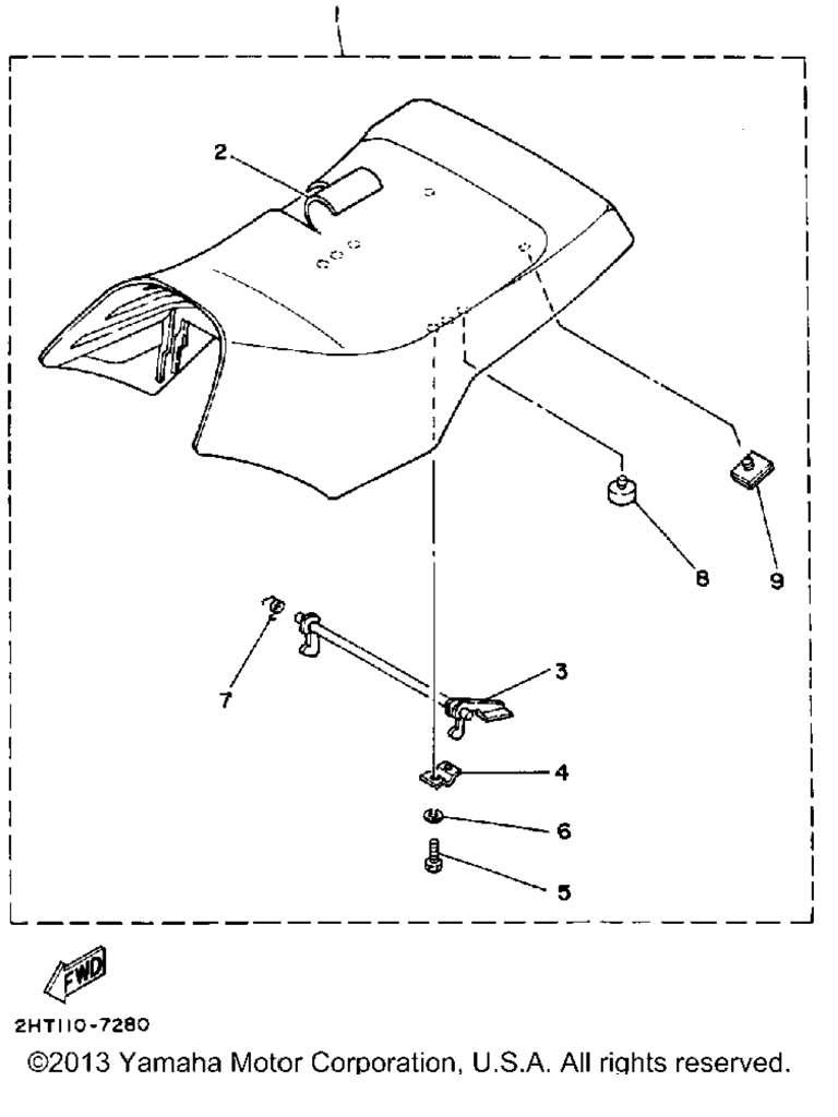 Схема узла Сиденья