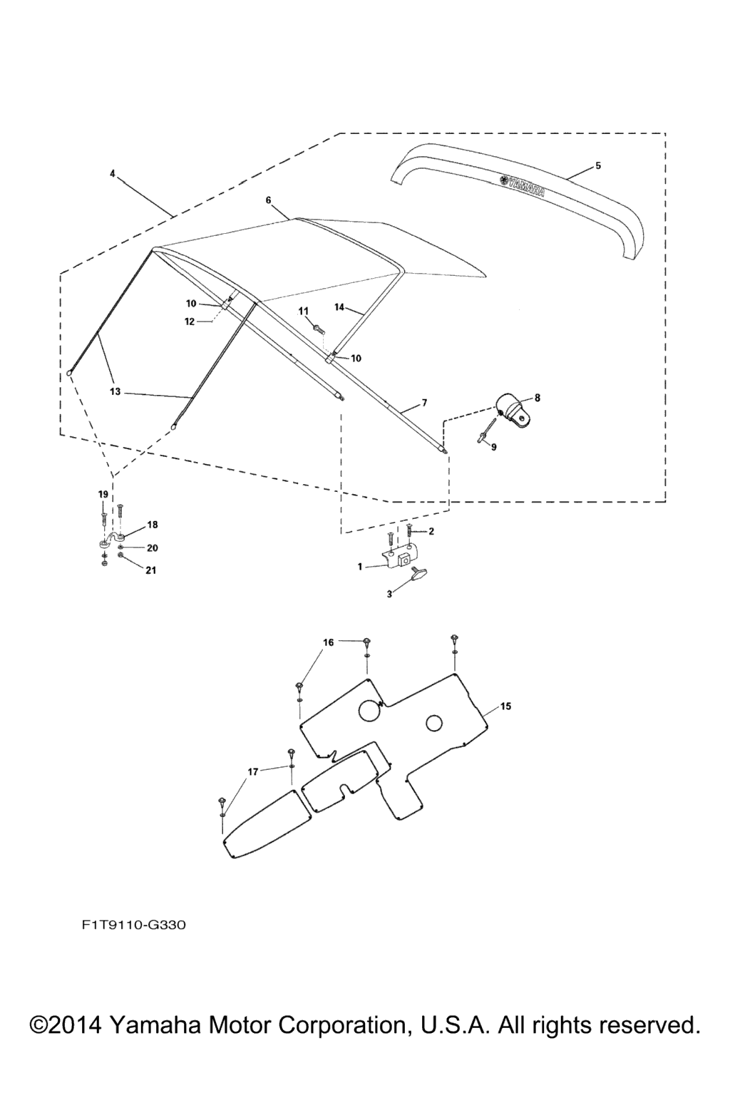 Схема узла Бимини Топы / Коврики