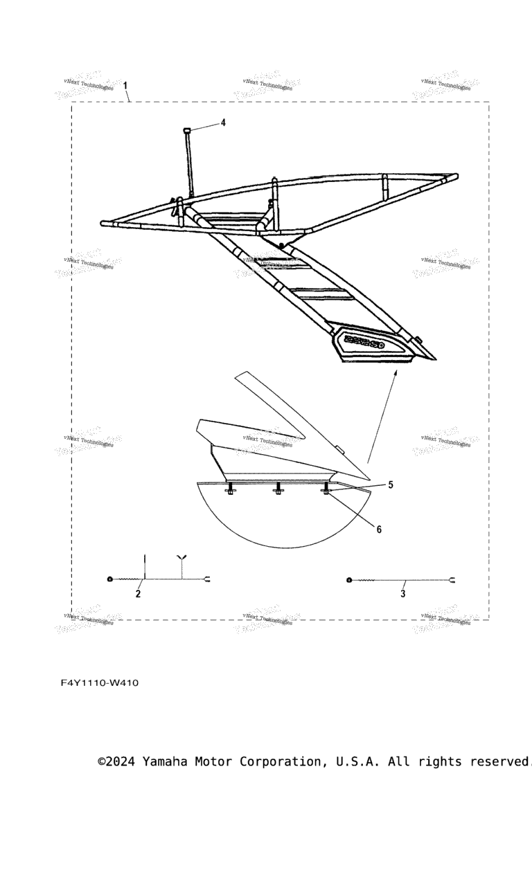 Схема узла Винтовая Башня Для Вейкбординга