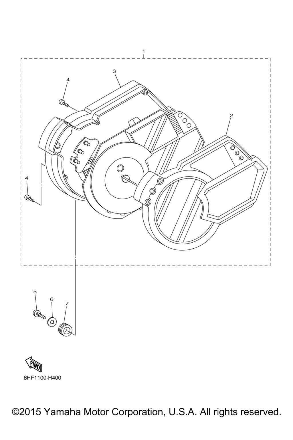Схема узла Метр