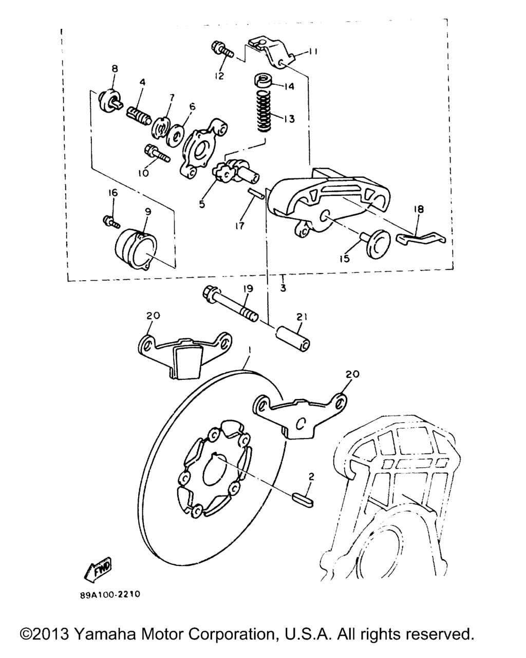 Схема узла Тормоза