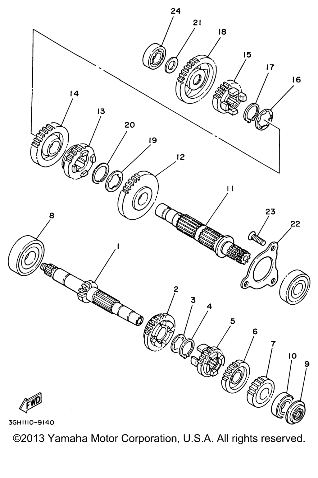 Схема узла Трансмиссии