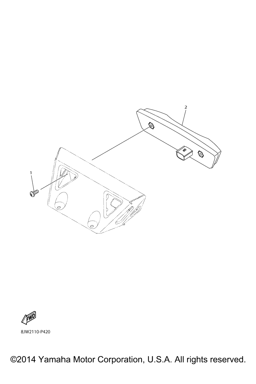 Схема узла Задние Фонари