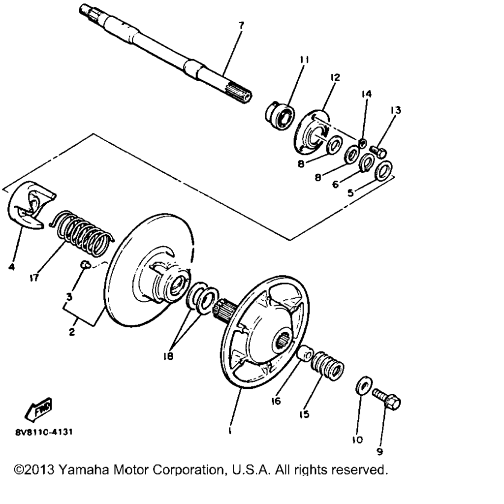 Схема узла Вторичный Ползунец