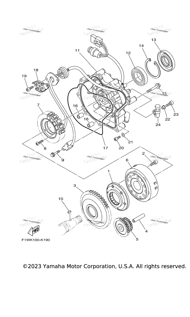 Схема узла Генераторы