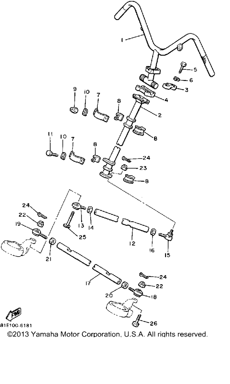 Схема узла Рулевая Система