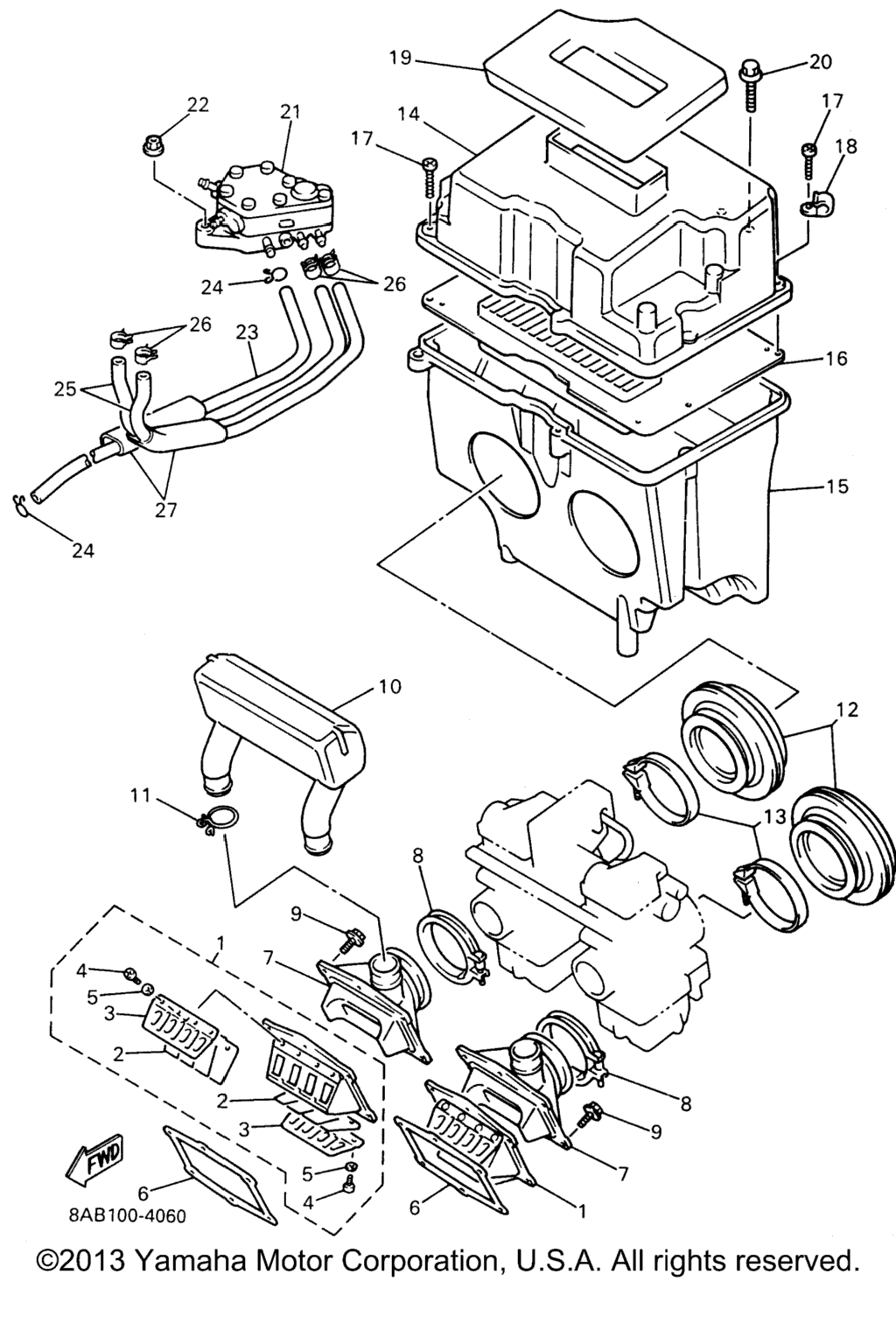 Схема узла Впуск