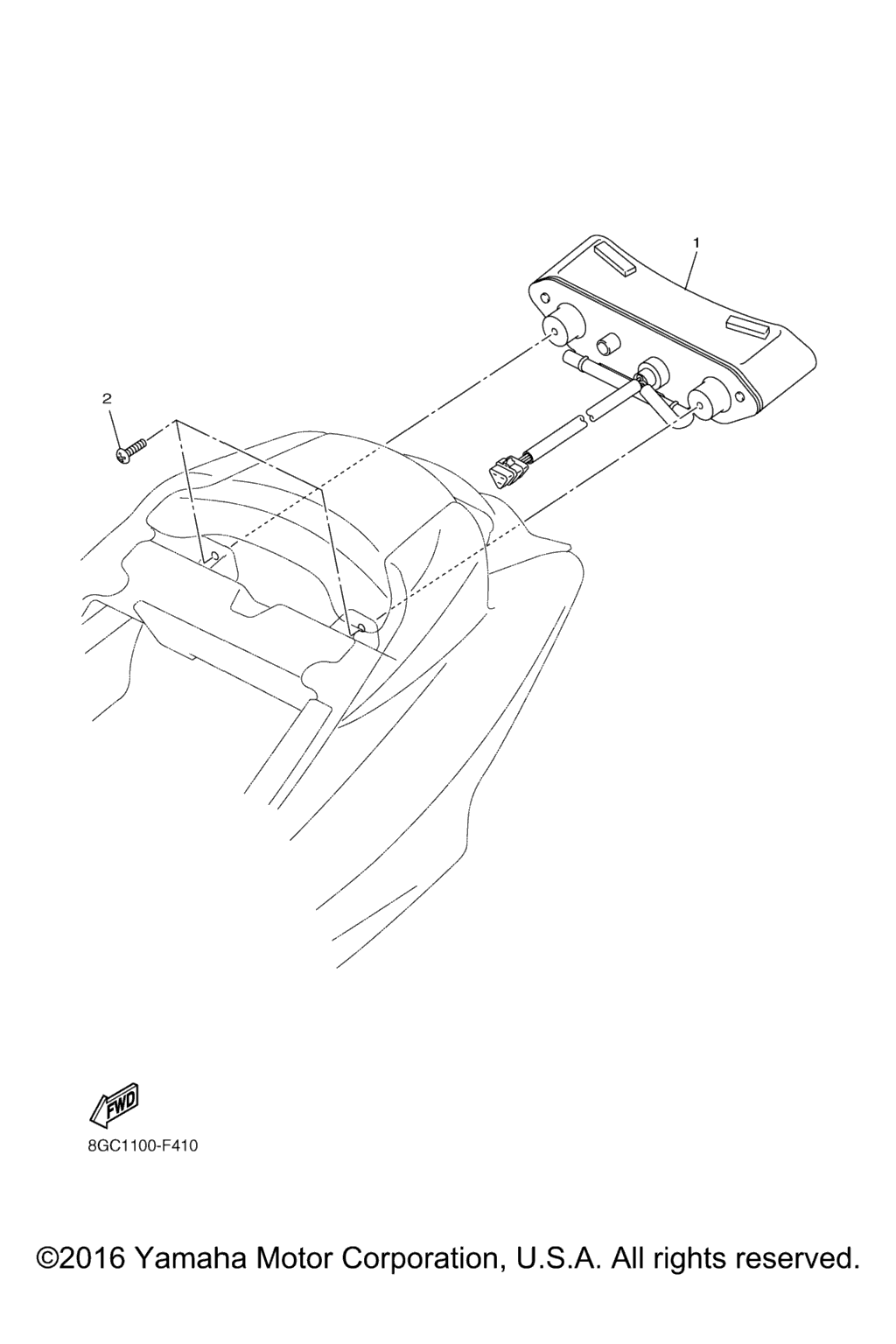 Схема узла Задние Фонари