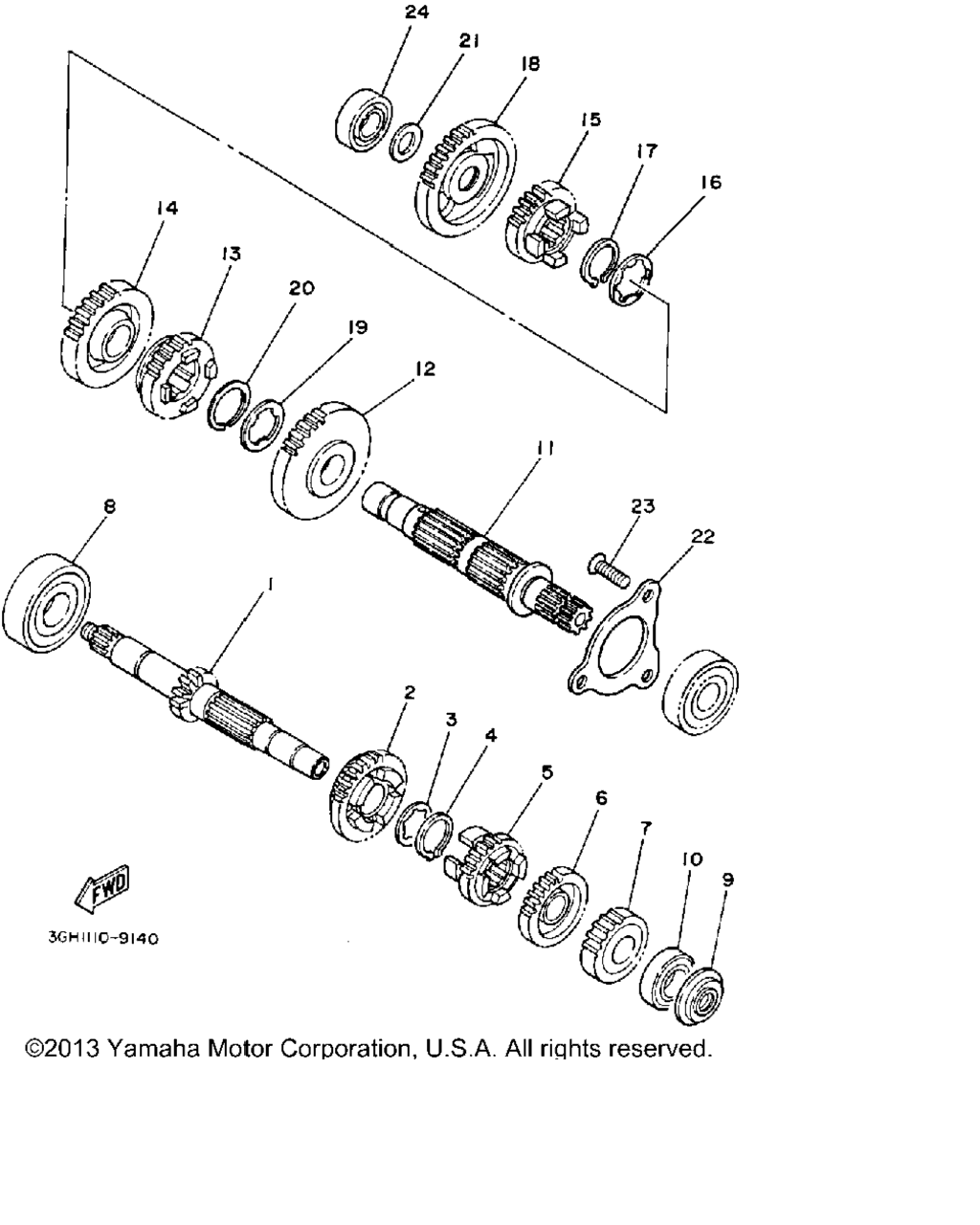 Схема узла Трансмиссии