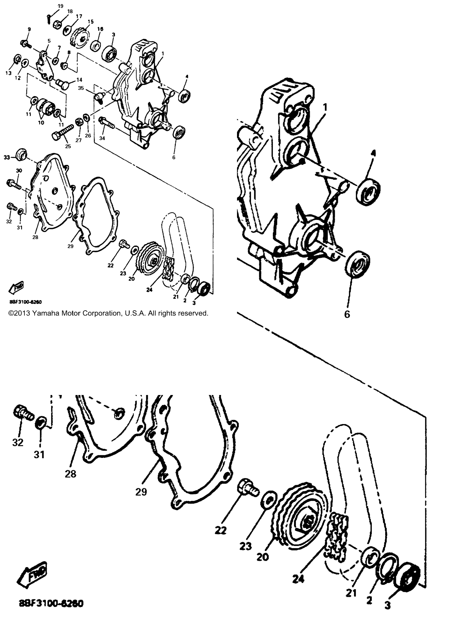 Схема узла Привод Гусеницы 2