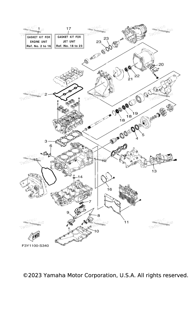 Схема узла Ремонтный Комплект 1