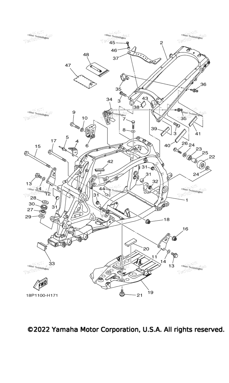 Схема узла Рама