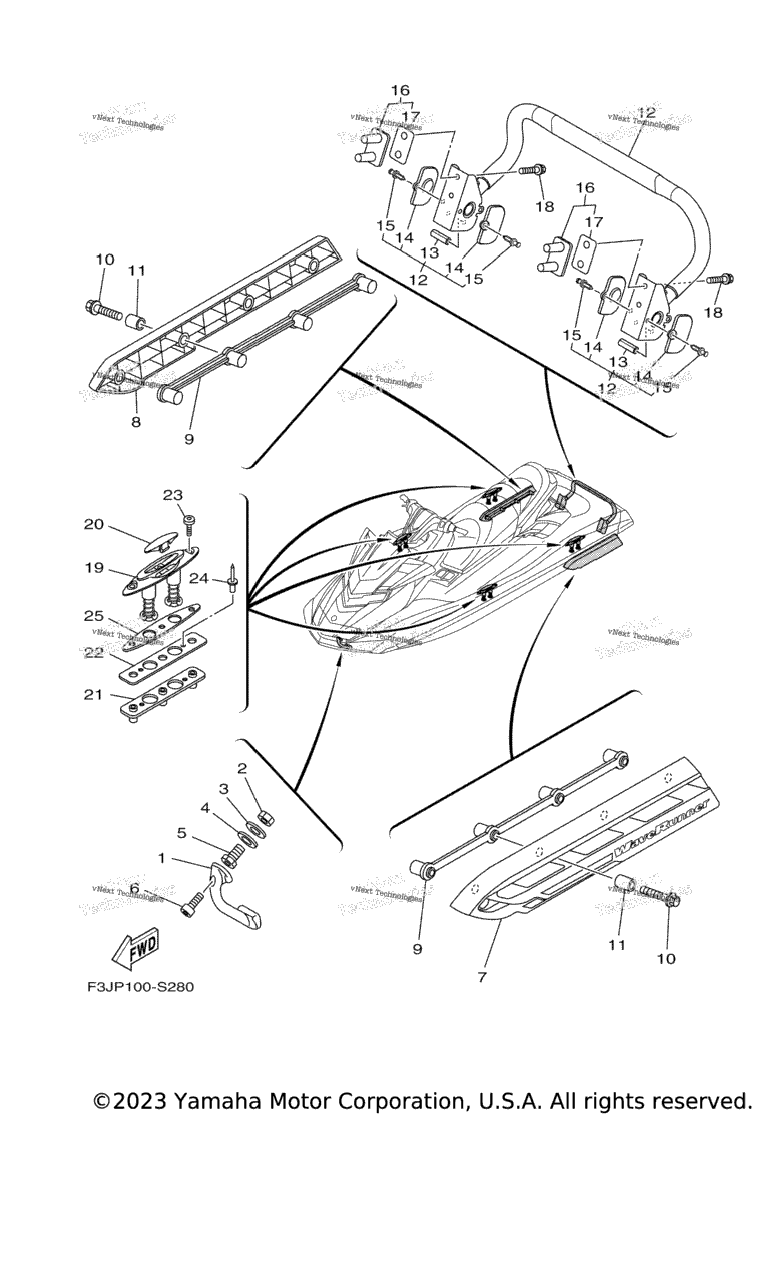 Схема узла Корпуса И Палубы 2