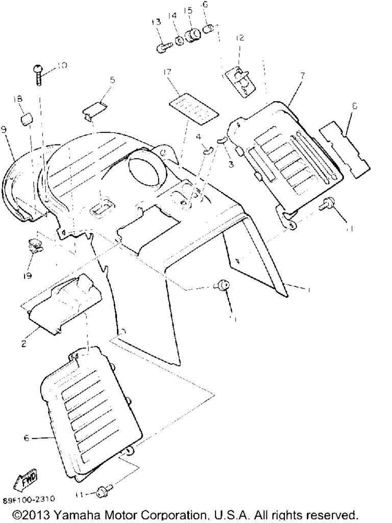 Схема узла Приборная Панель