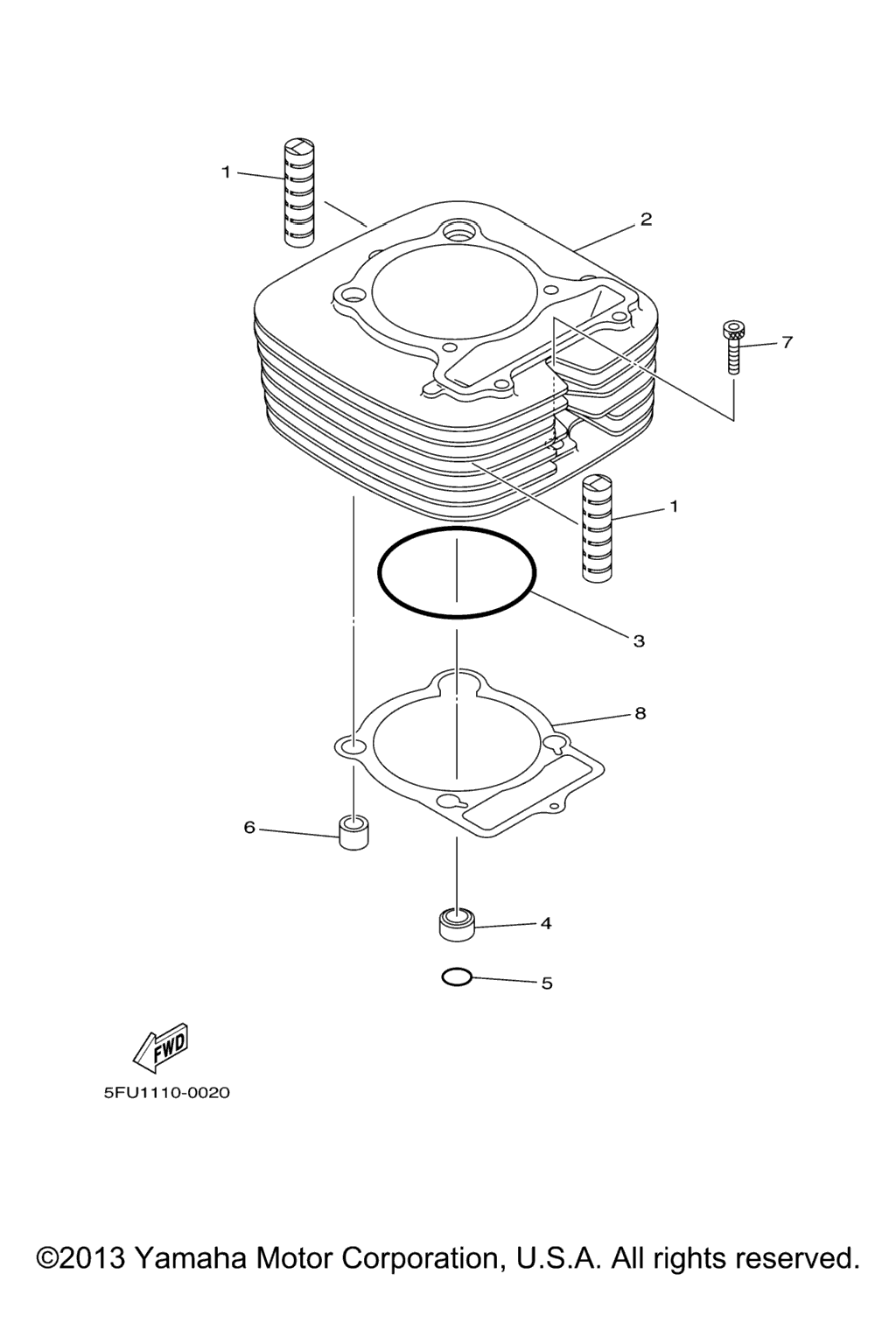 Схема узла Цилиндры
