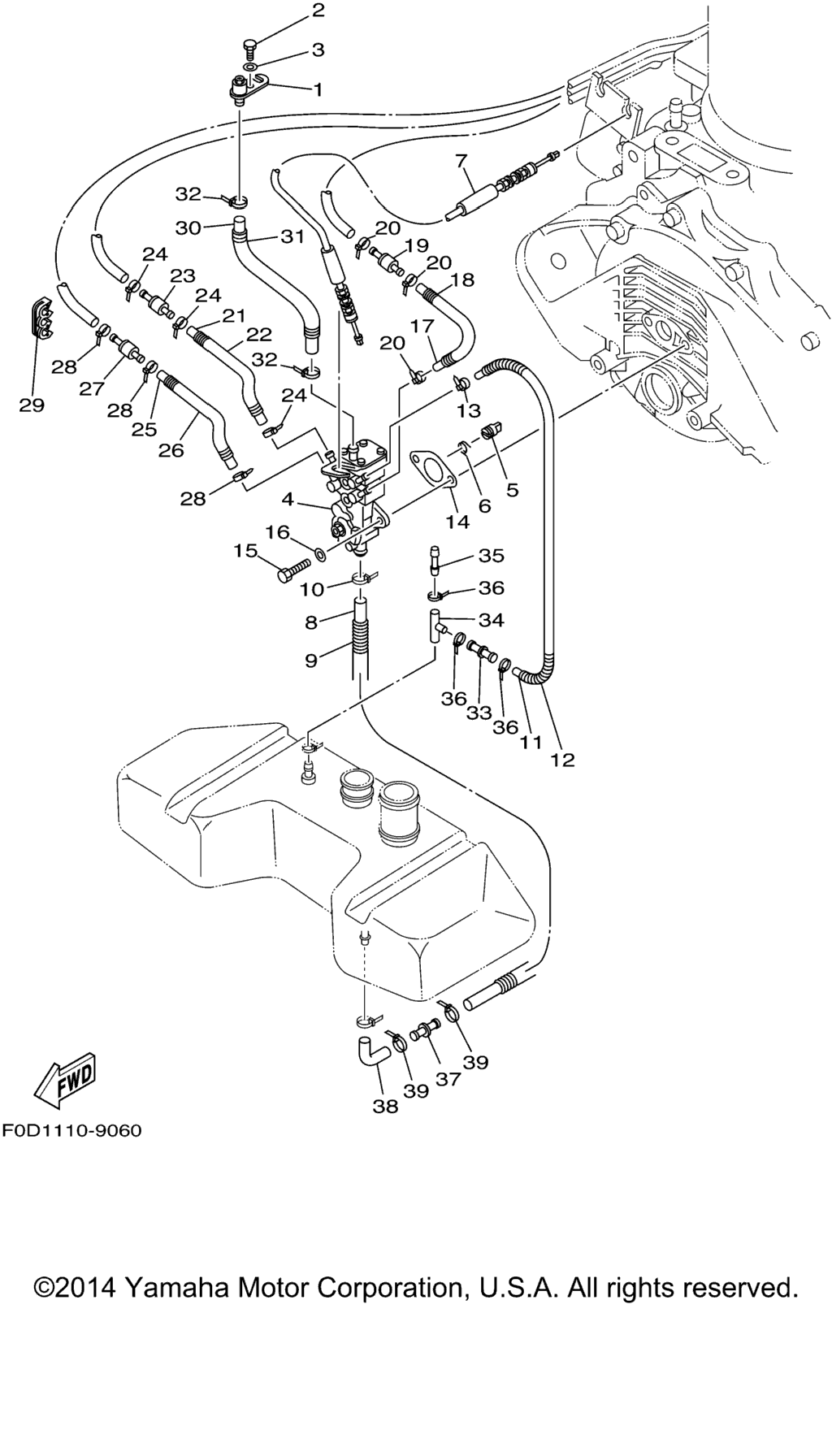 Схема узла Масляные Насосы