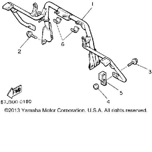 Схема узла Рулевые Ворота