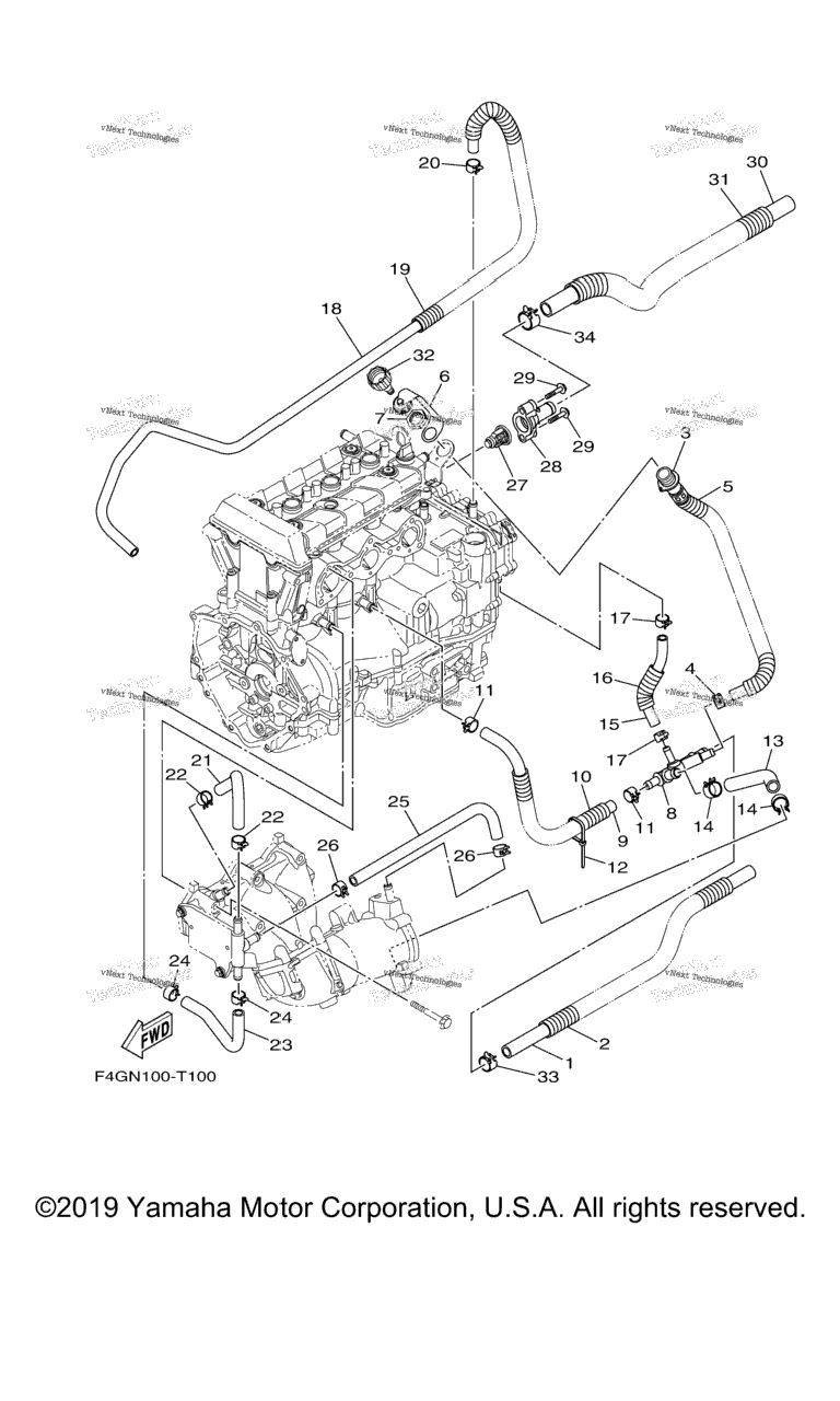 Схема узла Выпускные Системы 2