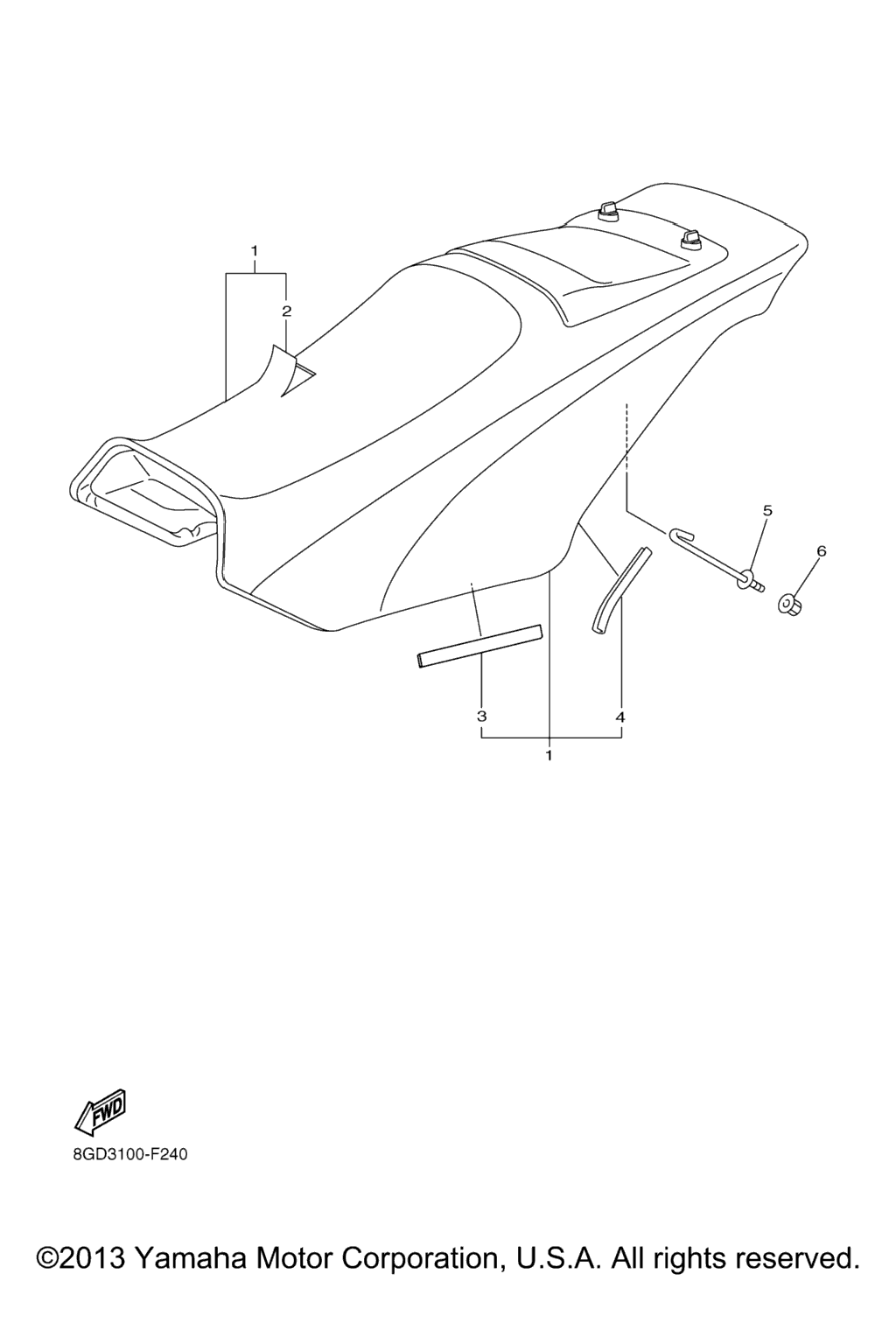 Схема узла Сиденья