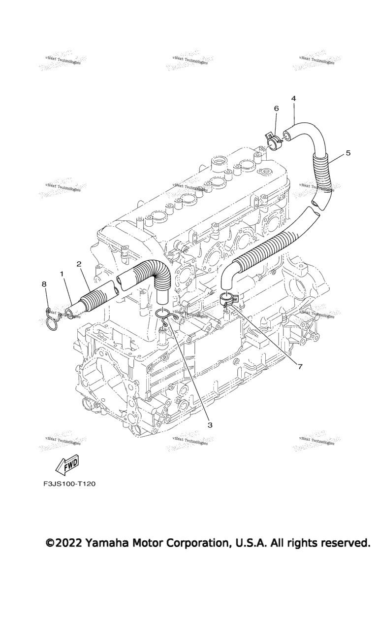 Схема узла Воздушный Клапан Масла