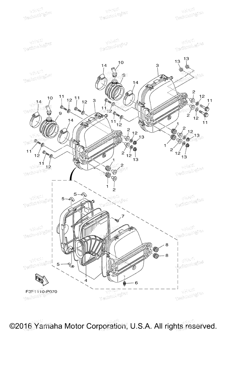 Схема узла Впуск 2