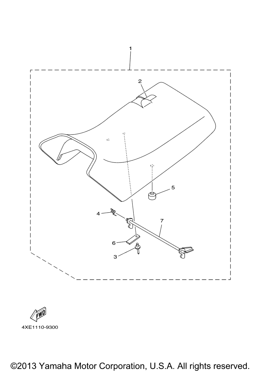 Схема узла Сиденья