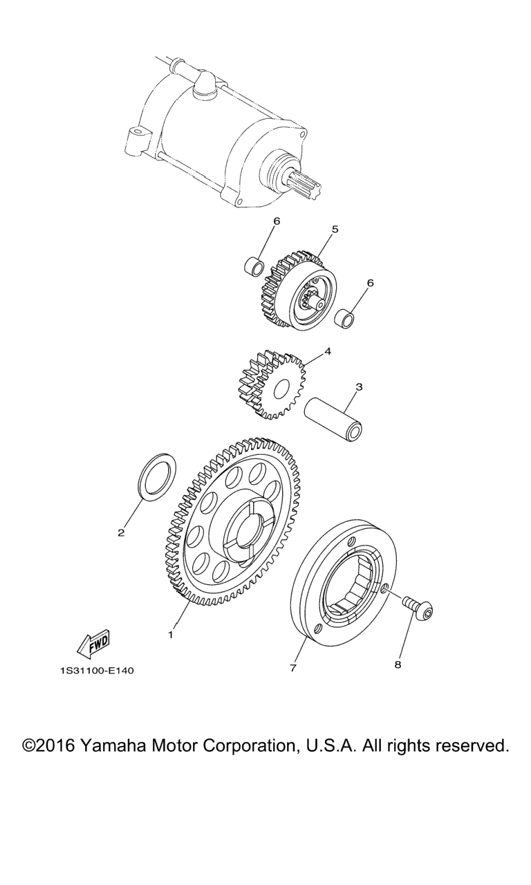 Схема узла Стартеры