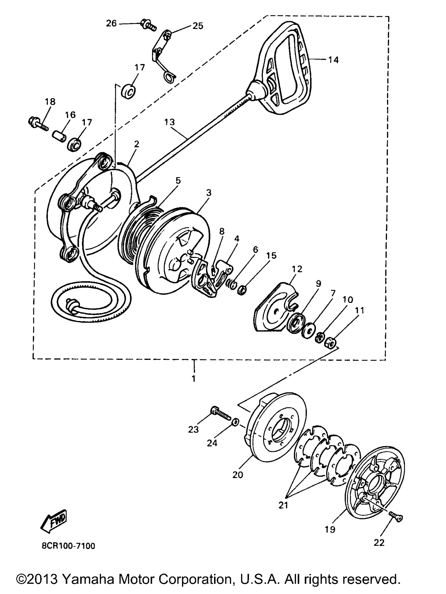 Схема узла Стартеры