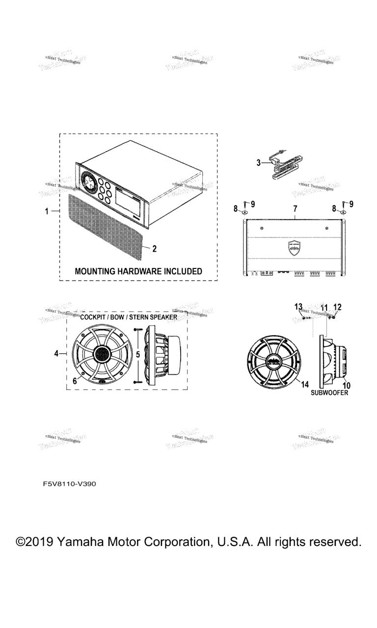 Схема узла Стереооборудование
