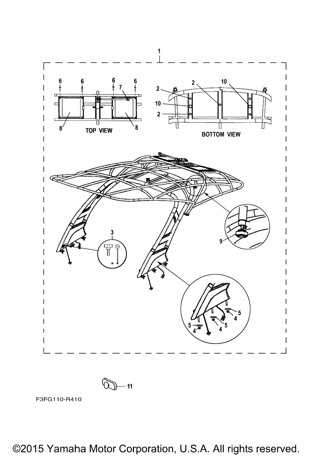 Схема узла Винтовая Башня Для Вейкбординга