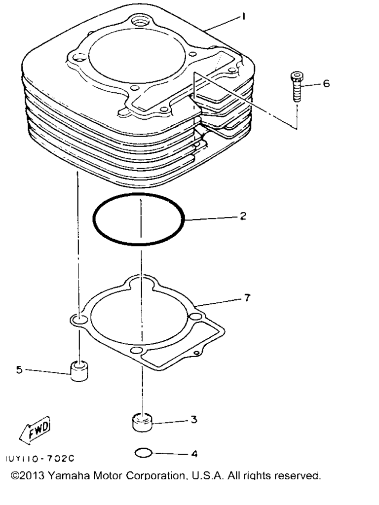 Схема узла Цилиндры