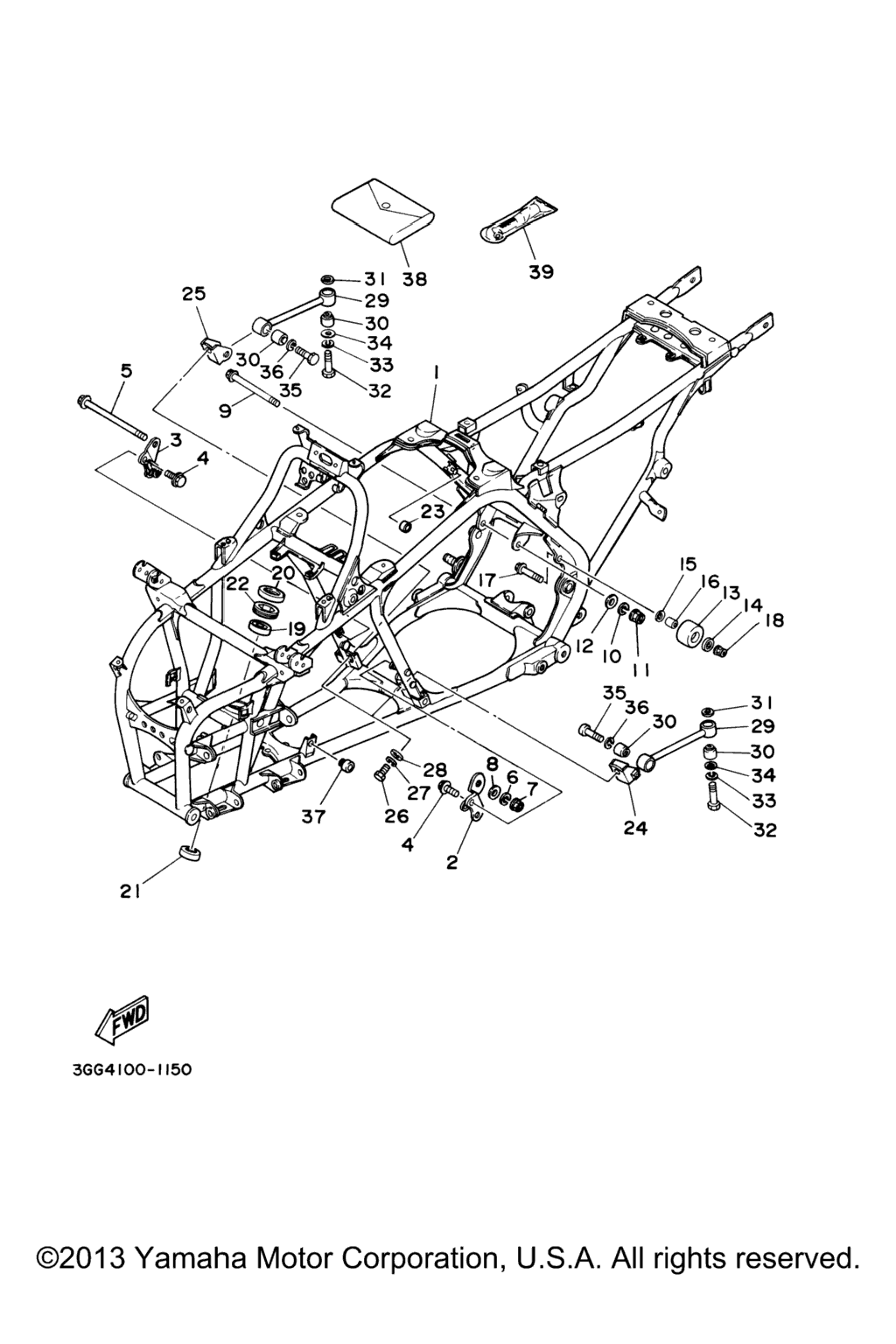 Схема узла Рама