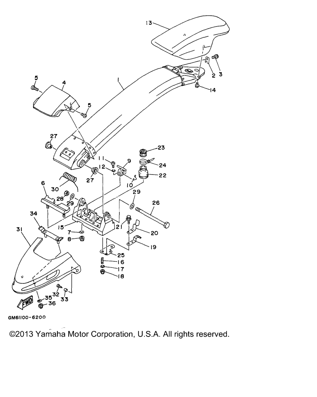 Схема узла Рулевое Управление 2