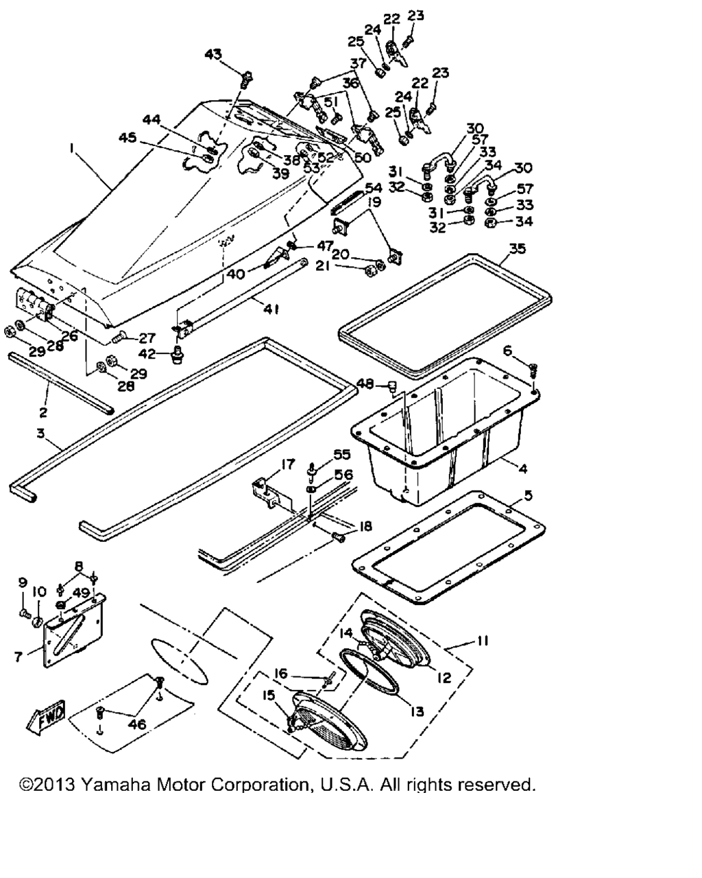 Схема узла Корпуса Палуб 1