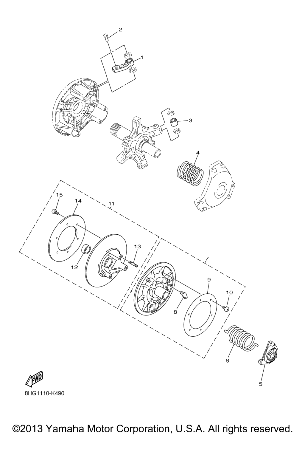 Схема узла Резервная Установка Привода 1