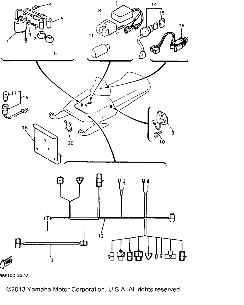 Схема узла Электрика 1