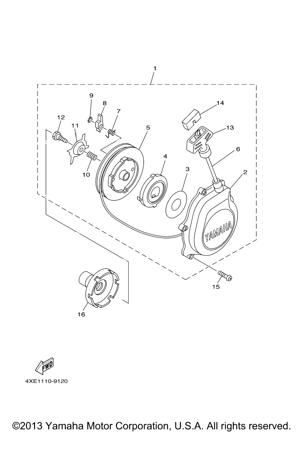 Схема узла Стартеры