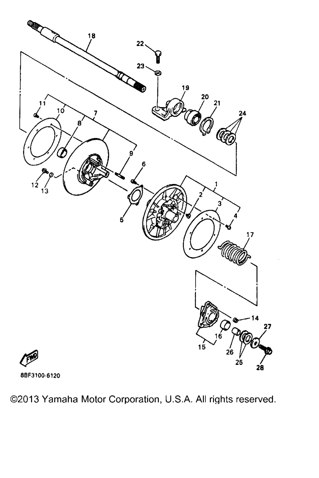 Схема узла Вторичный Ползунец