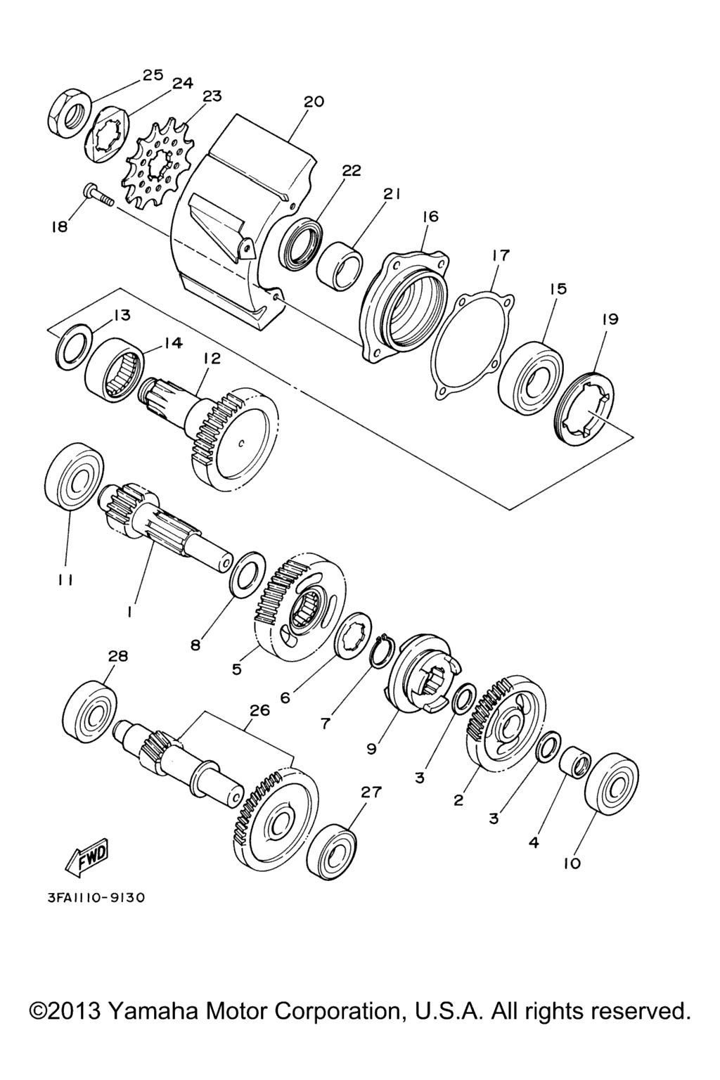 Схема узла Трансмиссии