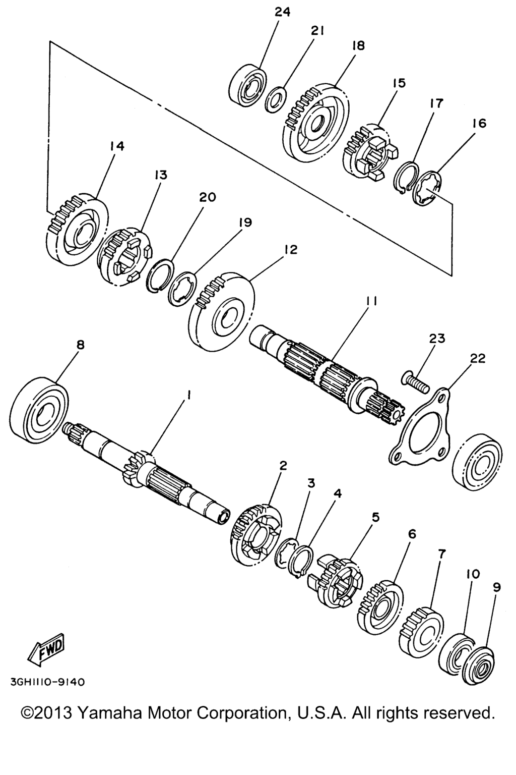 Схема узла Трансмиссии