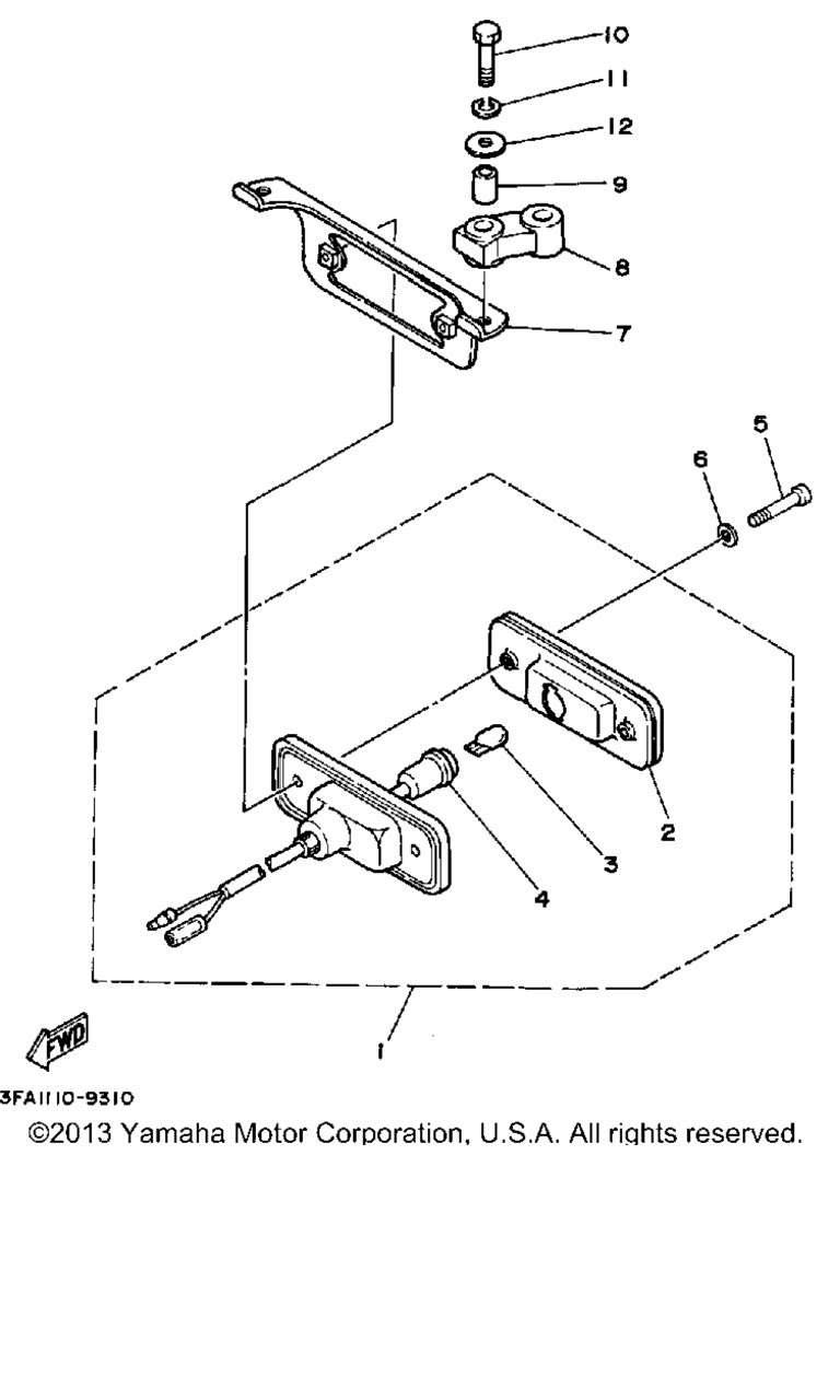 Схема узла Задние Фонари