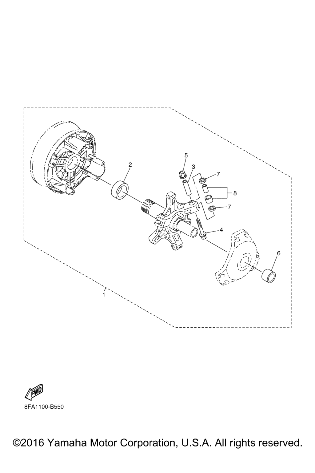 Схема узла Комплект Для Настройки Альтернативного Сцепления